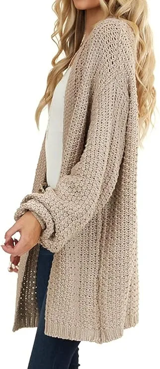 Maroway Long Open Cardigan