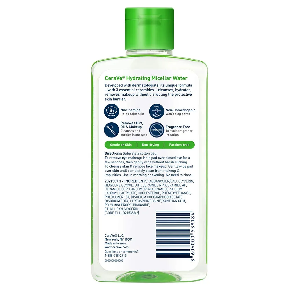 CeraVe Hydrating Micellar Water
