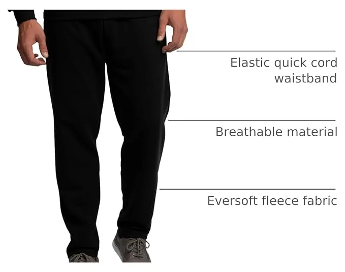 Fruit of the Loom EverSoft Fleece Open Bottom