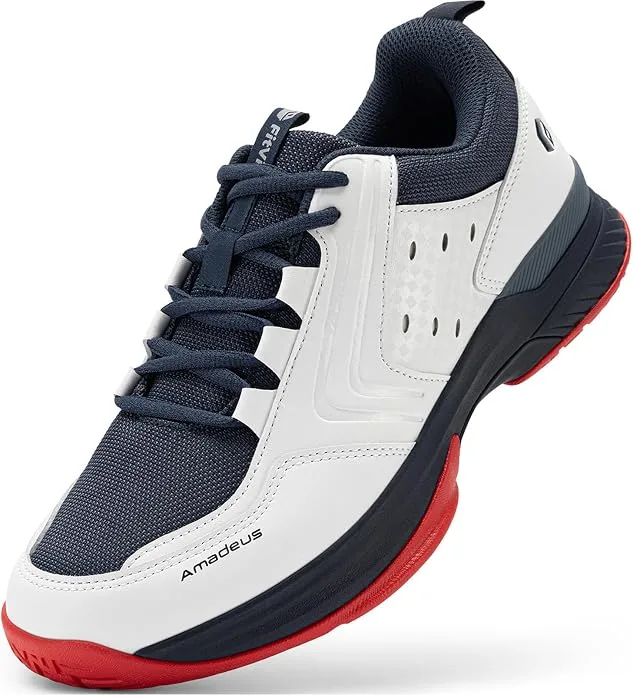 FitVille Amadeus men wide pickleball shoe profile showing extra room in toe box