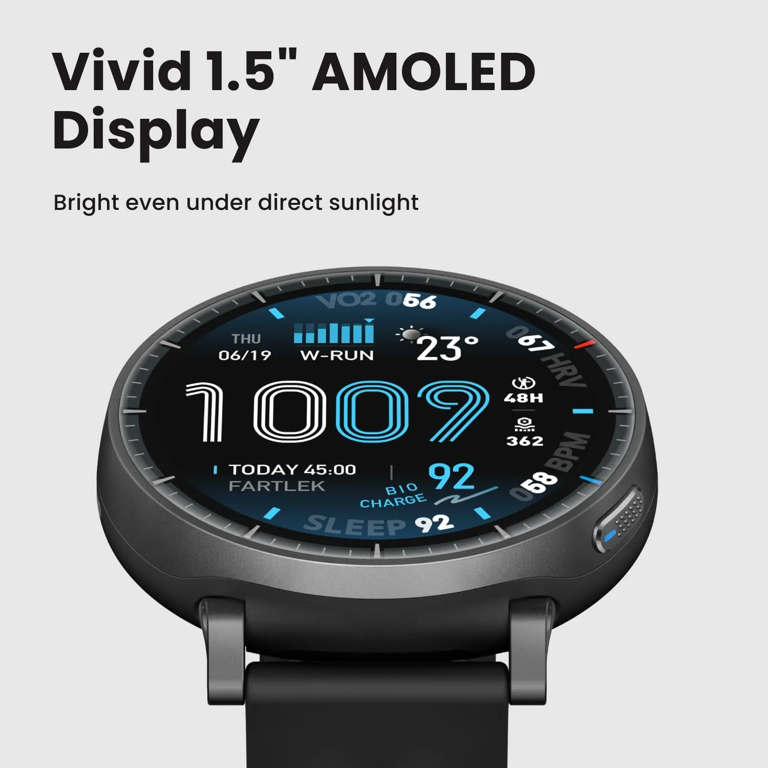 Amazfit Active Max GPS Smart Watch (1.5" AMOLED)
