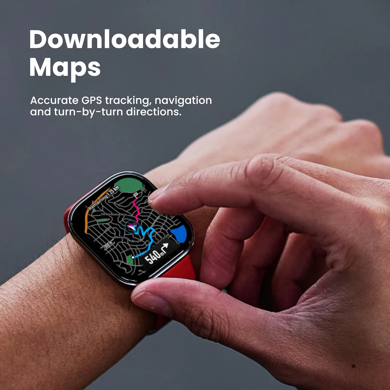 Amazfit Bip 6 Smart Watch, 1.97 AMOLED Display, GPS, iOS/Android