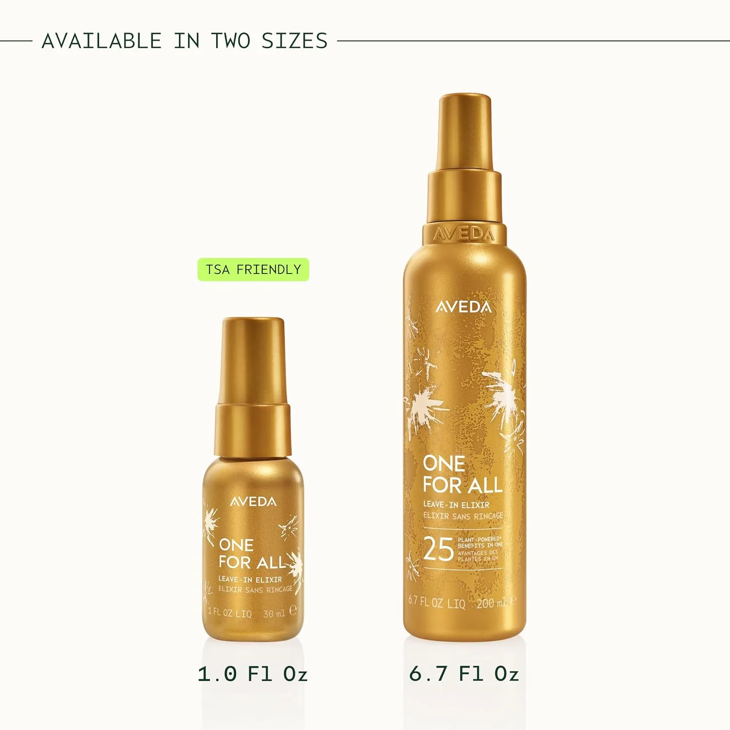 Aveda One For All Leave-In Elixir 25 Benefits Including Hair Hydration