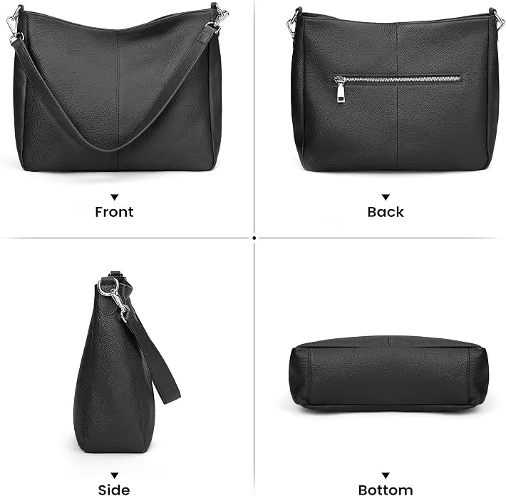 befen Soft Genuine Leather Hobo Bag