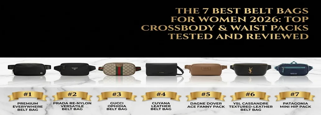 Best Belt Bags for Women 2026, 7 Top Crossbody & Waist Packs, Tested and Reviewed