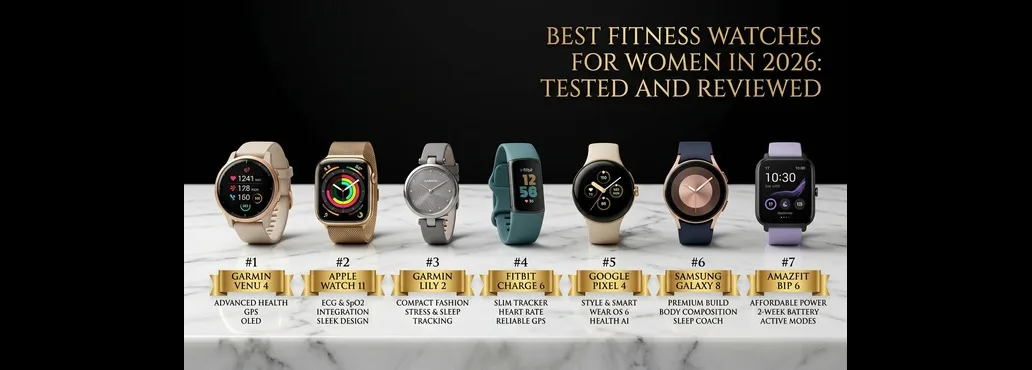 Best Fitness Watches for Women in 2026, Tested and Reviewed