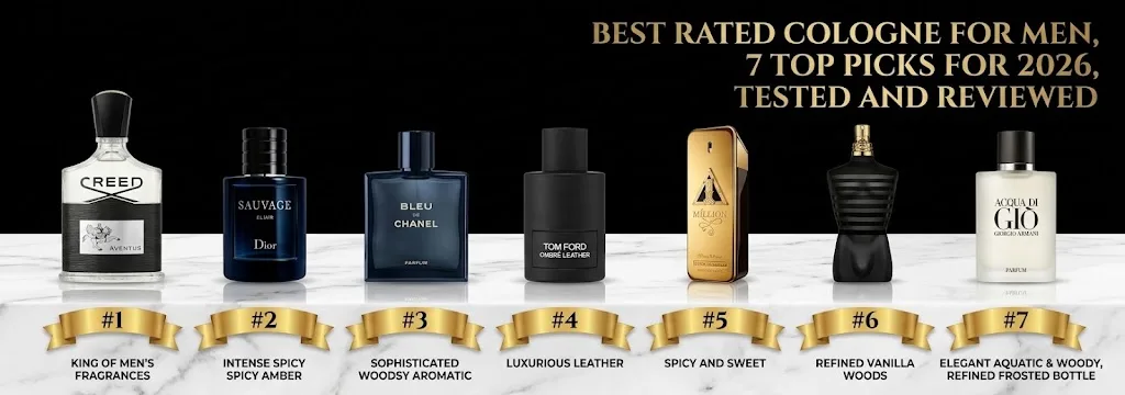 Best Rated Cologne for Men, 7 Top Picks for 2026, Tested and Reviewed