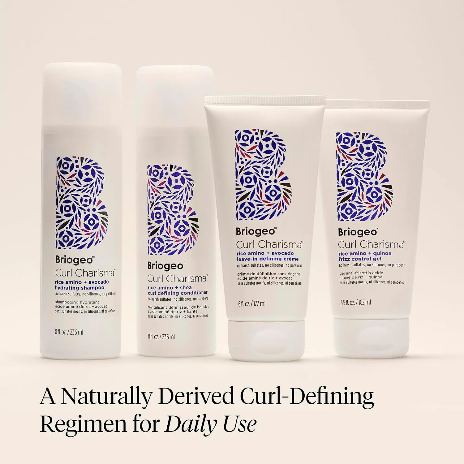 Briogeo Curl Charisma Rice Amino + Avocado Leave-In Defining Crème