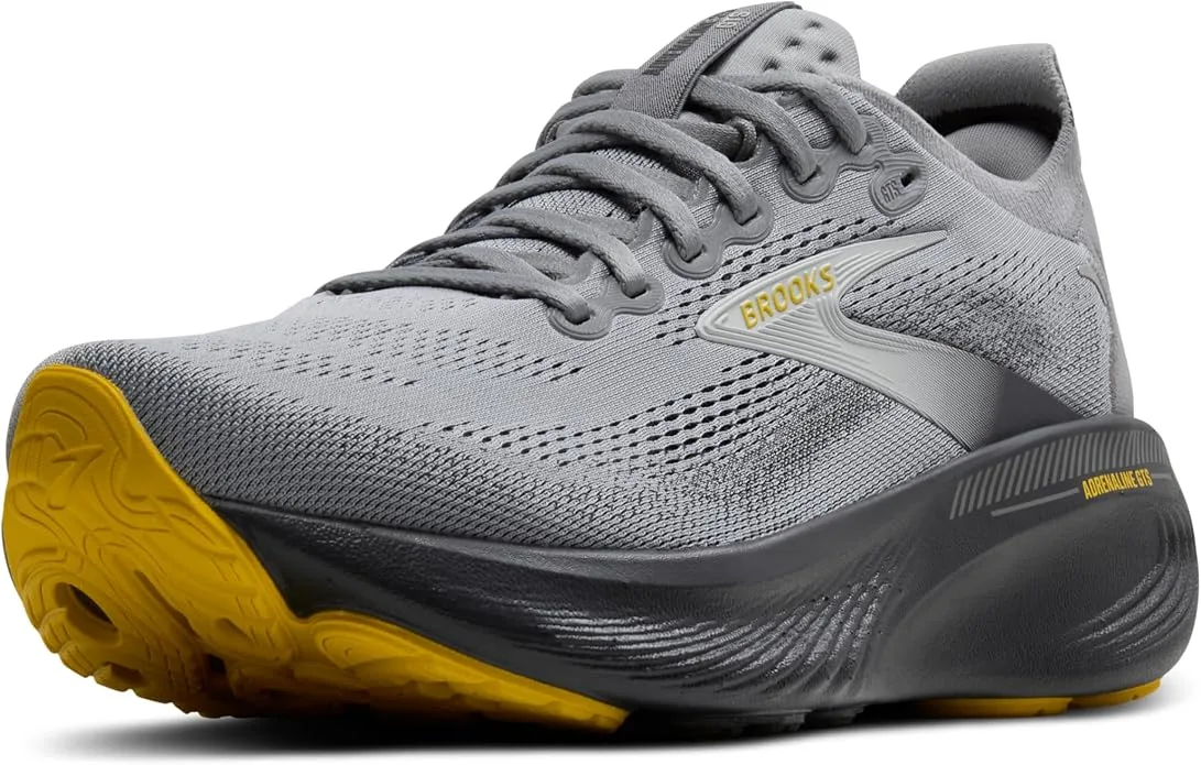 Brooks Adrenaline GTS 25 stability running shoe front three quarter profile