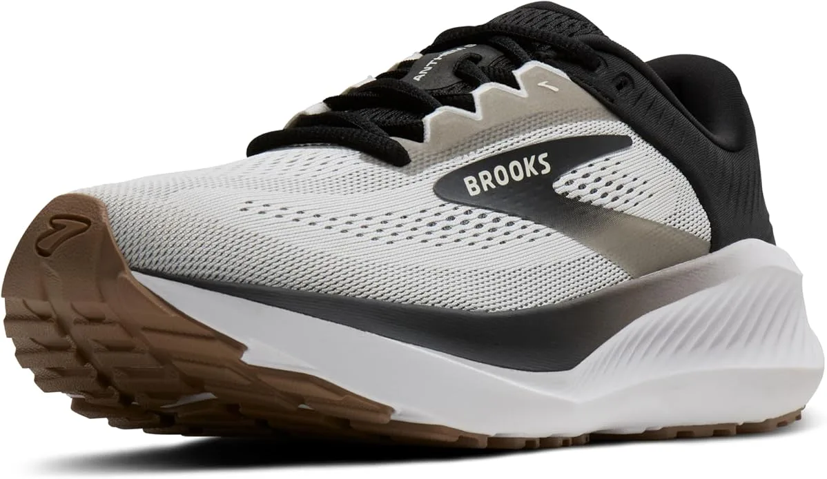Brooks Anthem running shoe side profile highlighting BioMoGo DNA cushioning