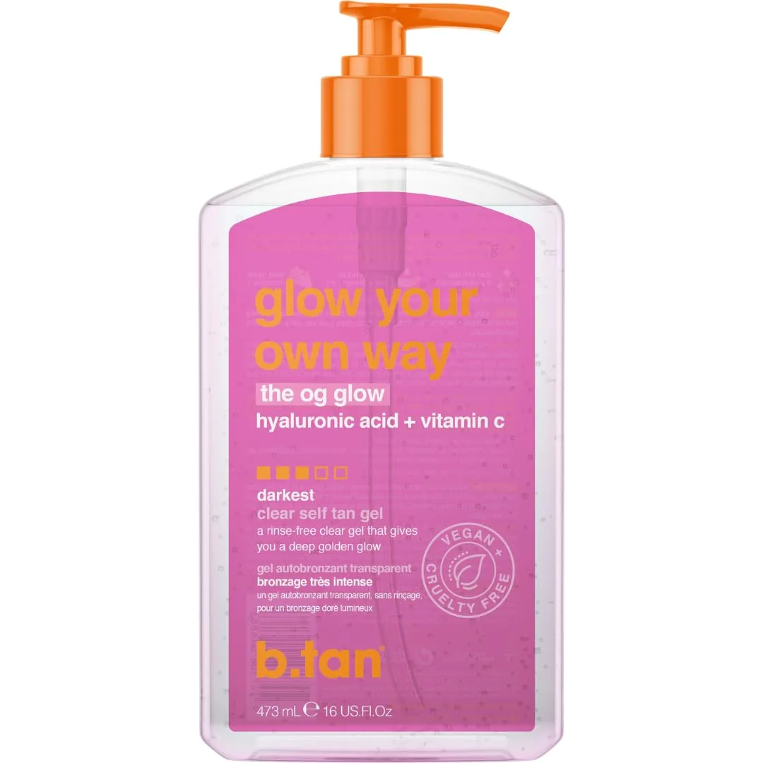 b.tan Dark Clear Self Tanner Gel