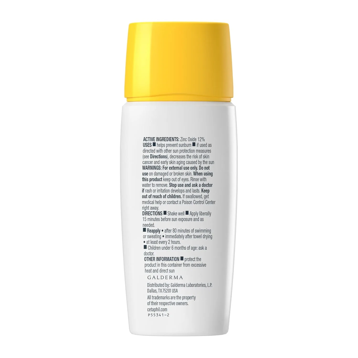 Cetaphil Sheer Mineral Face Liquid Sunscreen Drops SPF 50