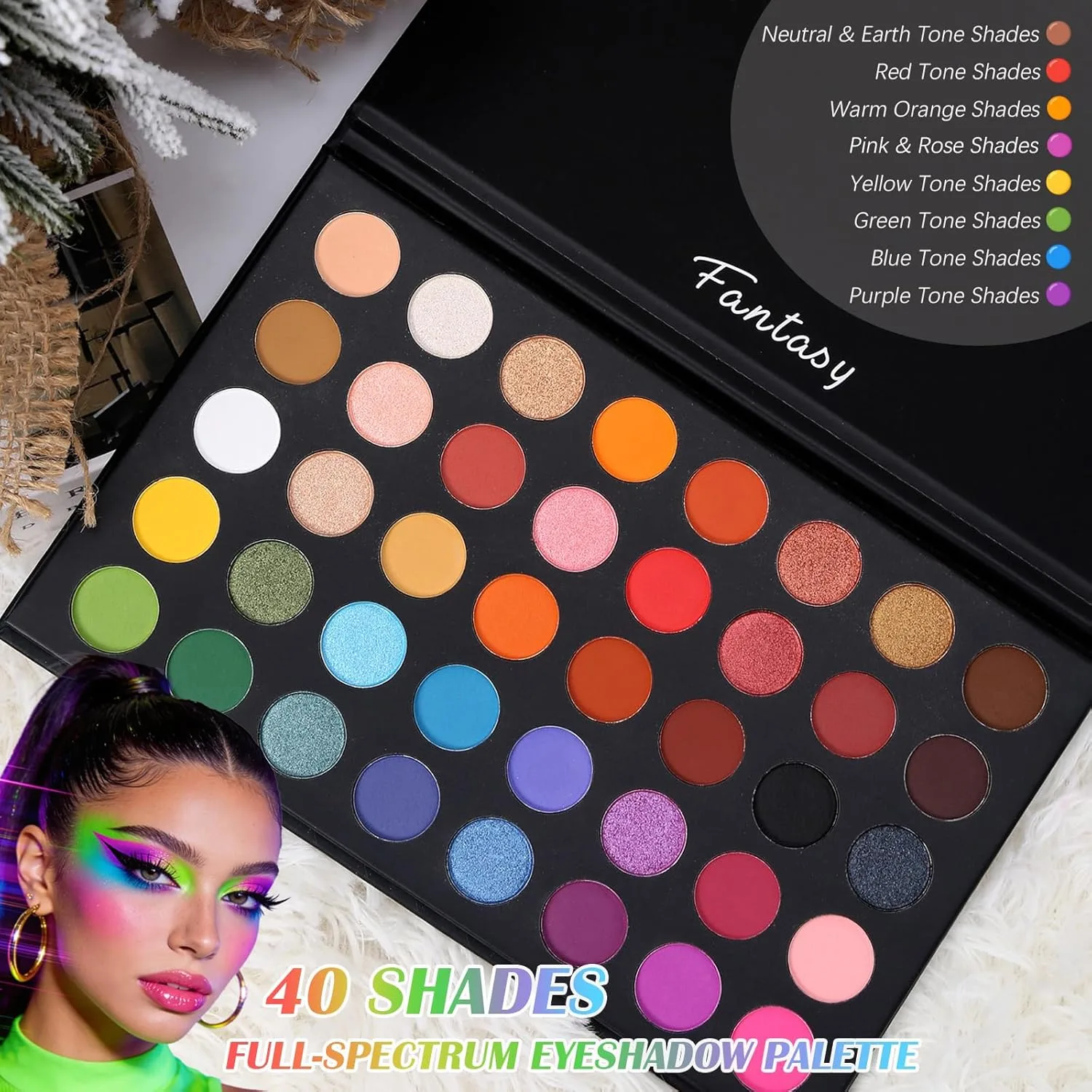 UCANBE Highly Pigmented Eye Makeup Palette