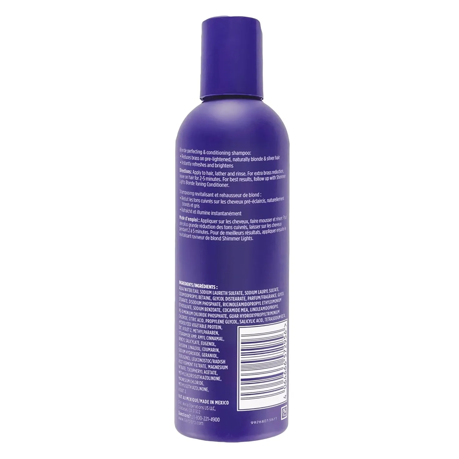 Clairol Professional Shimmer Lights Purple Shampoo