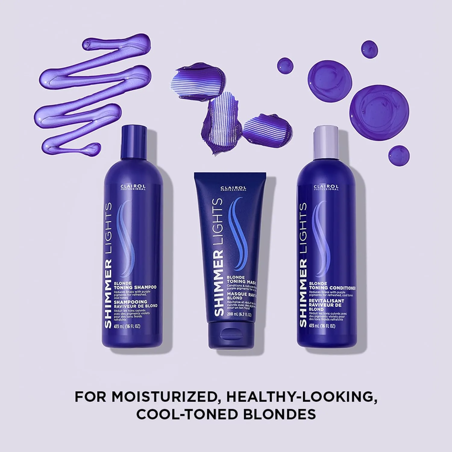 Clairol Professional Shimmer Lights Purple Shampoo