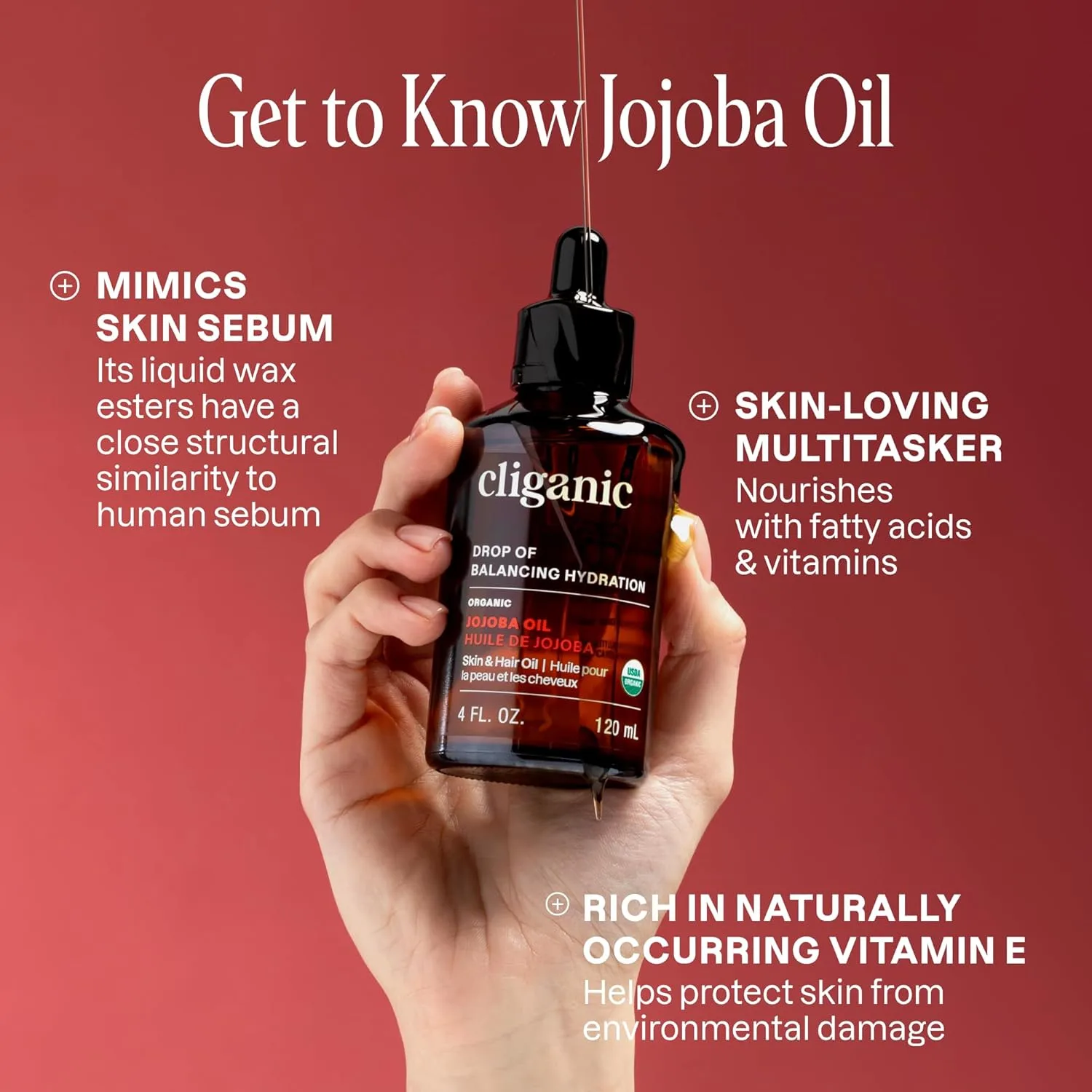 Cliganic Organic Jojoba Oil