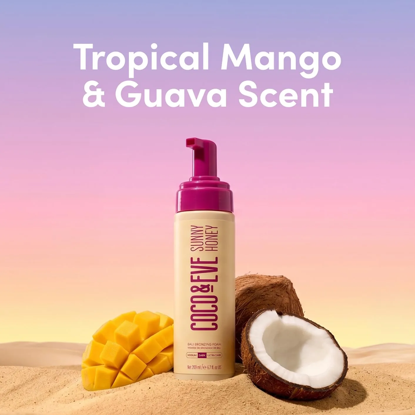 Coco & Eve Sunny Honey Bronzing Self Tanner Mousse