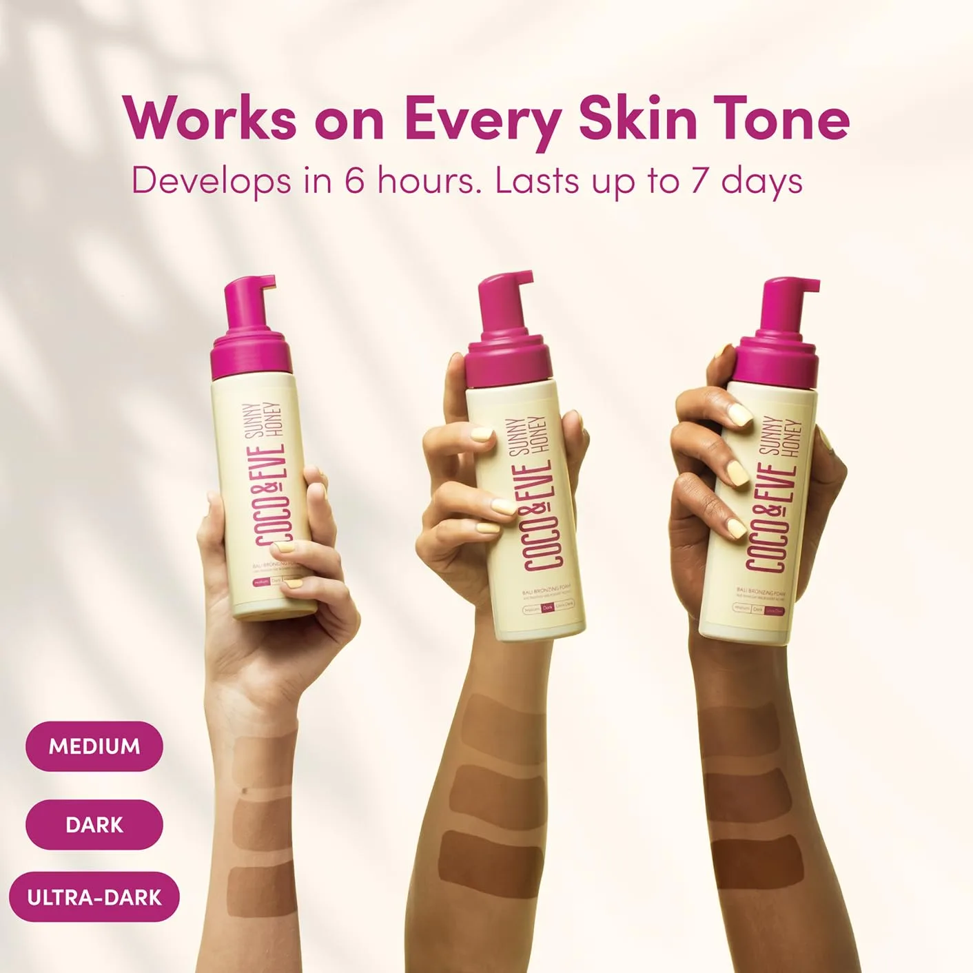 Coco & Eve Sunny Honey Bronzing Self Tanner Mousse