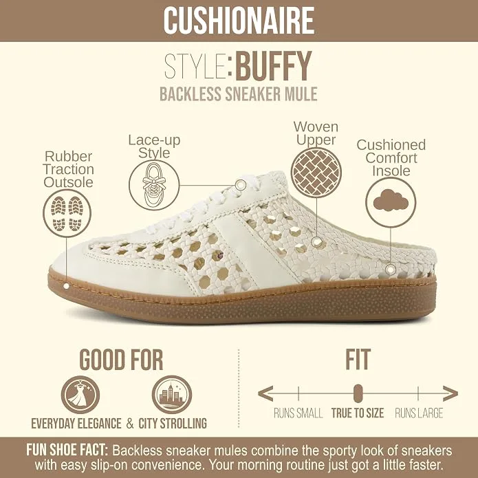 CUSHIONAIRE Buffy Woven Slip On