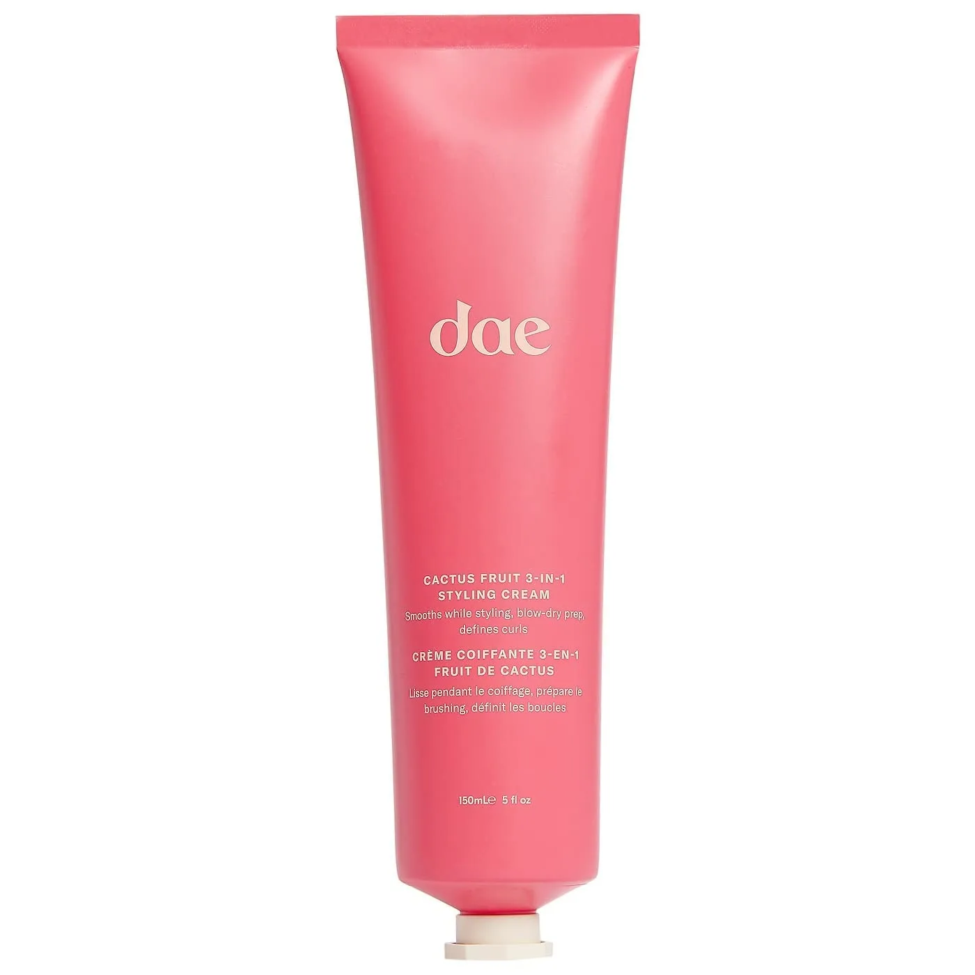 DAE Cactus Fruit three in one styling cream bottle with pump dispenser