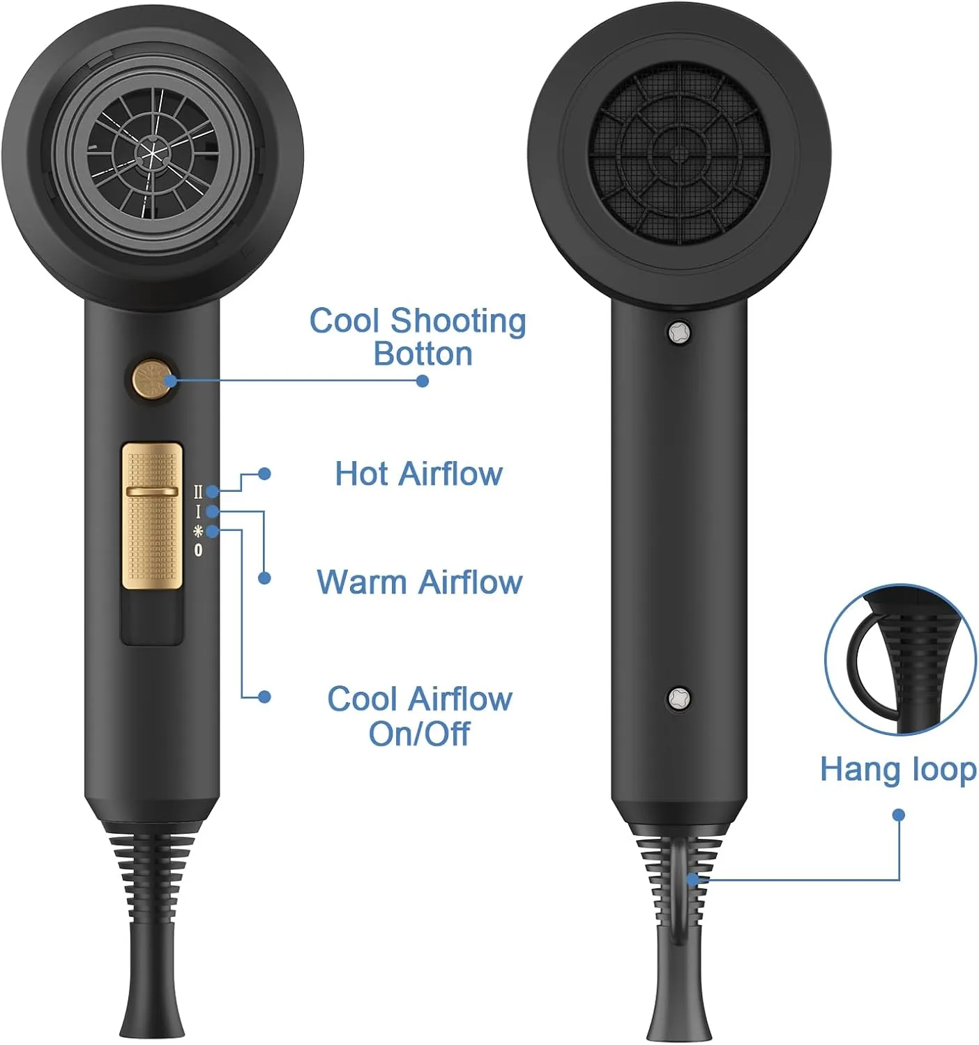 slopehill Professional Ionic Hair Dryer