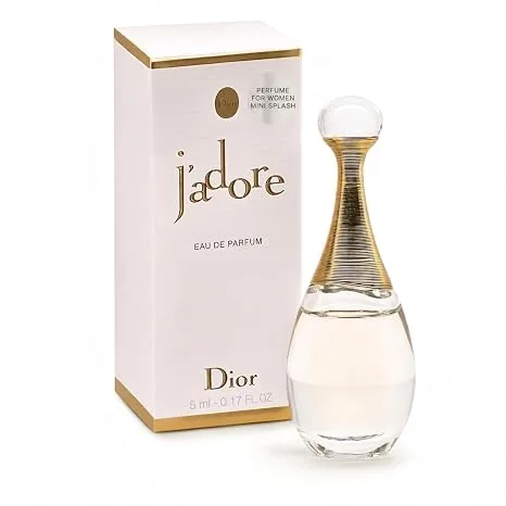 Christian Dior Jadore Eau De Parfum amphora bottle with golden neck