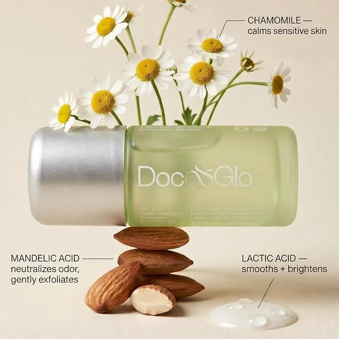 Doc & Glo No. 3161 Aluminum Free Roll-On Deodorant