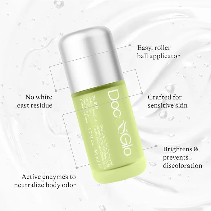 Doc & Glo No. 3161 Aluminum Free Roll-On Deodorant
