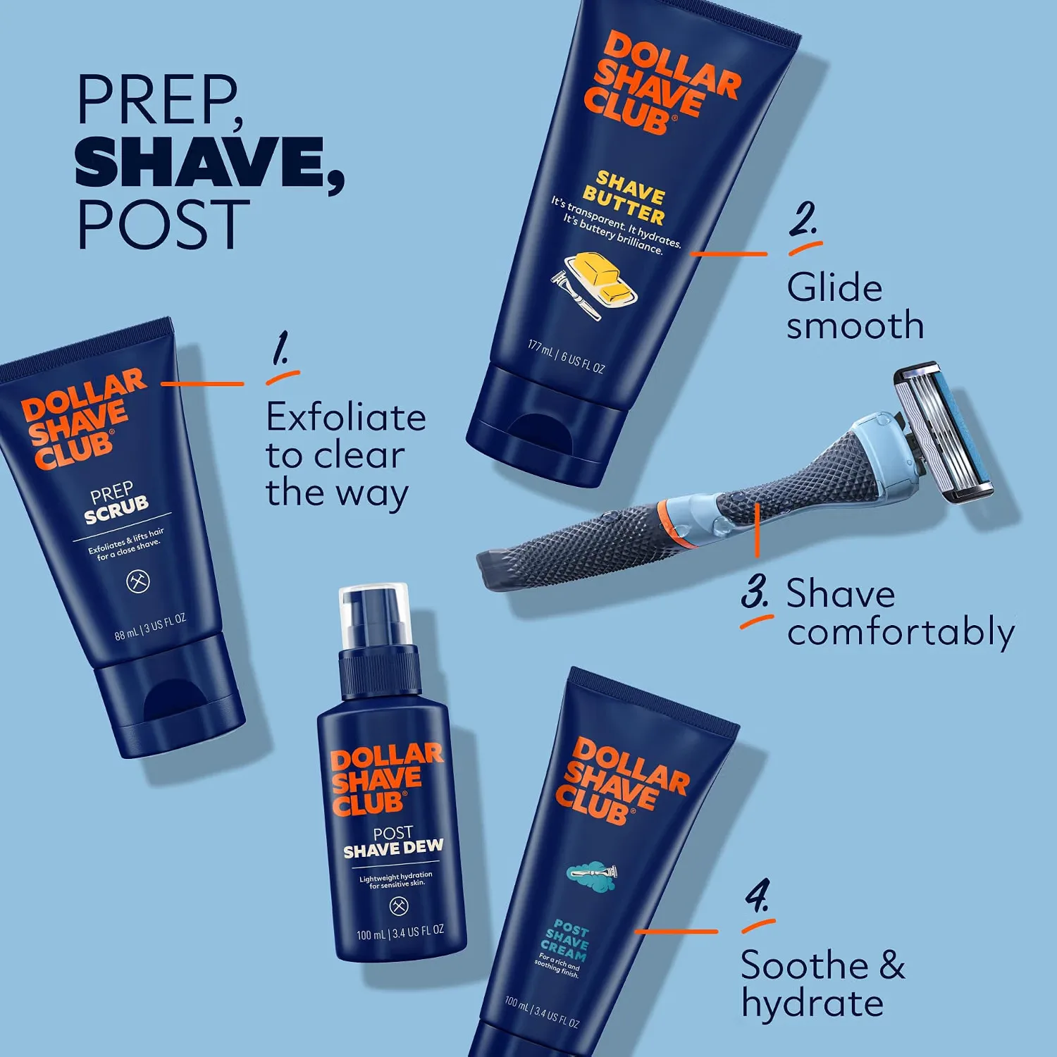 Dollar Shave Club Shave Butter (2-Pack)