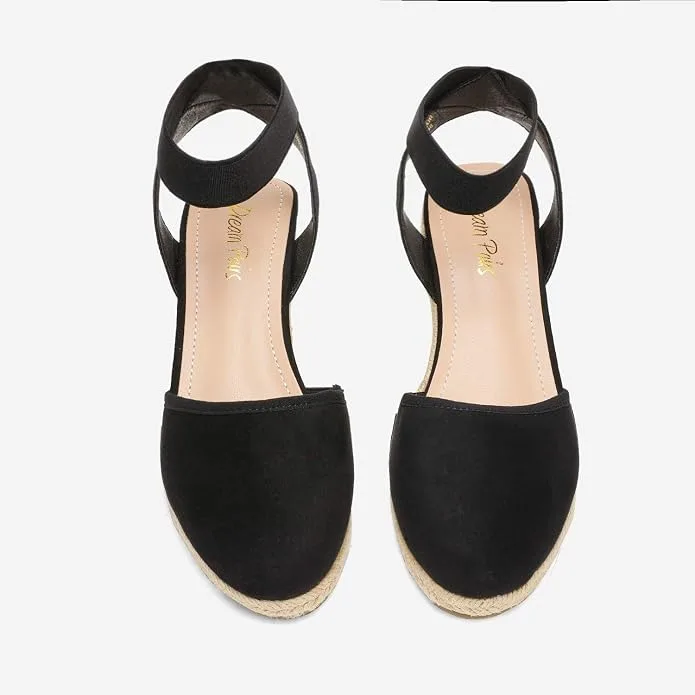 DREAM PAIRS Women's Ankle Strap Wedge Sandals
