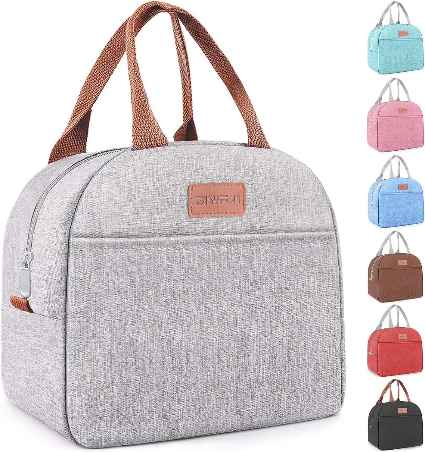 EASYFUN Insulated Lunch Bag for Women