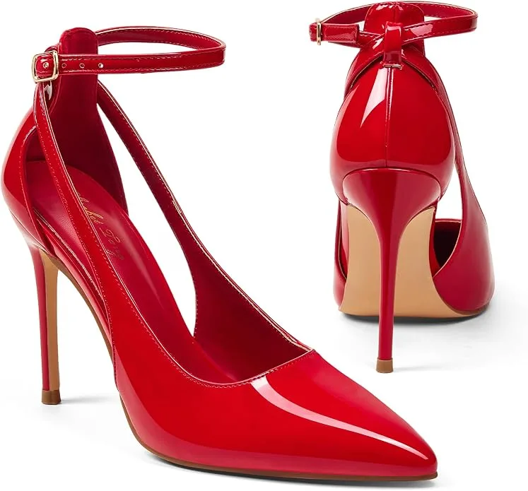Elisabet Tang 4 in Classy Ankle Strap Pumps