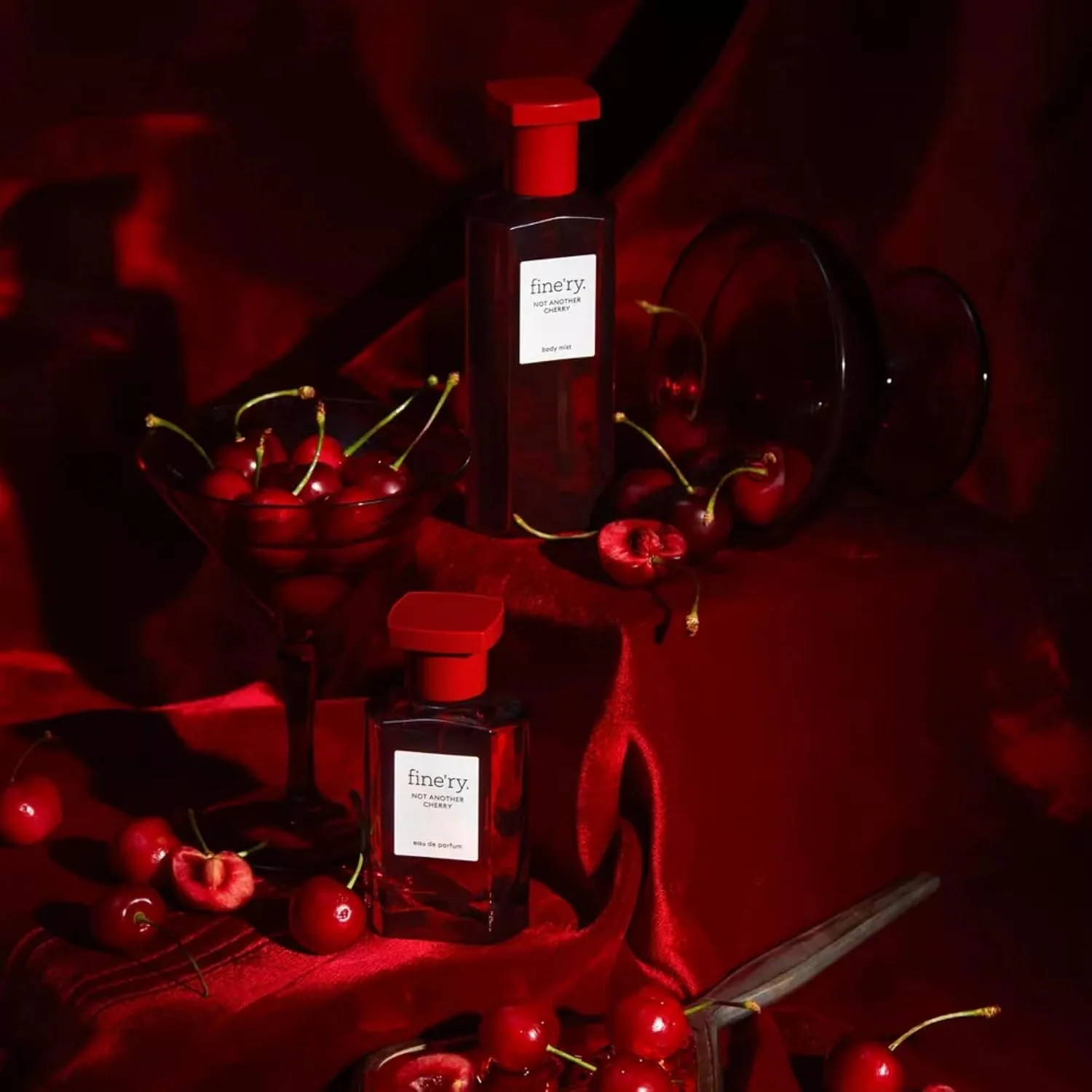 Fine'ry Cherry Almond Hair + Body Fragrance Mist