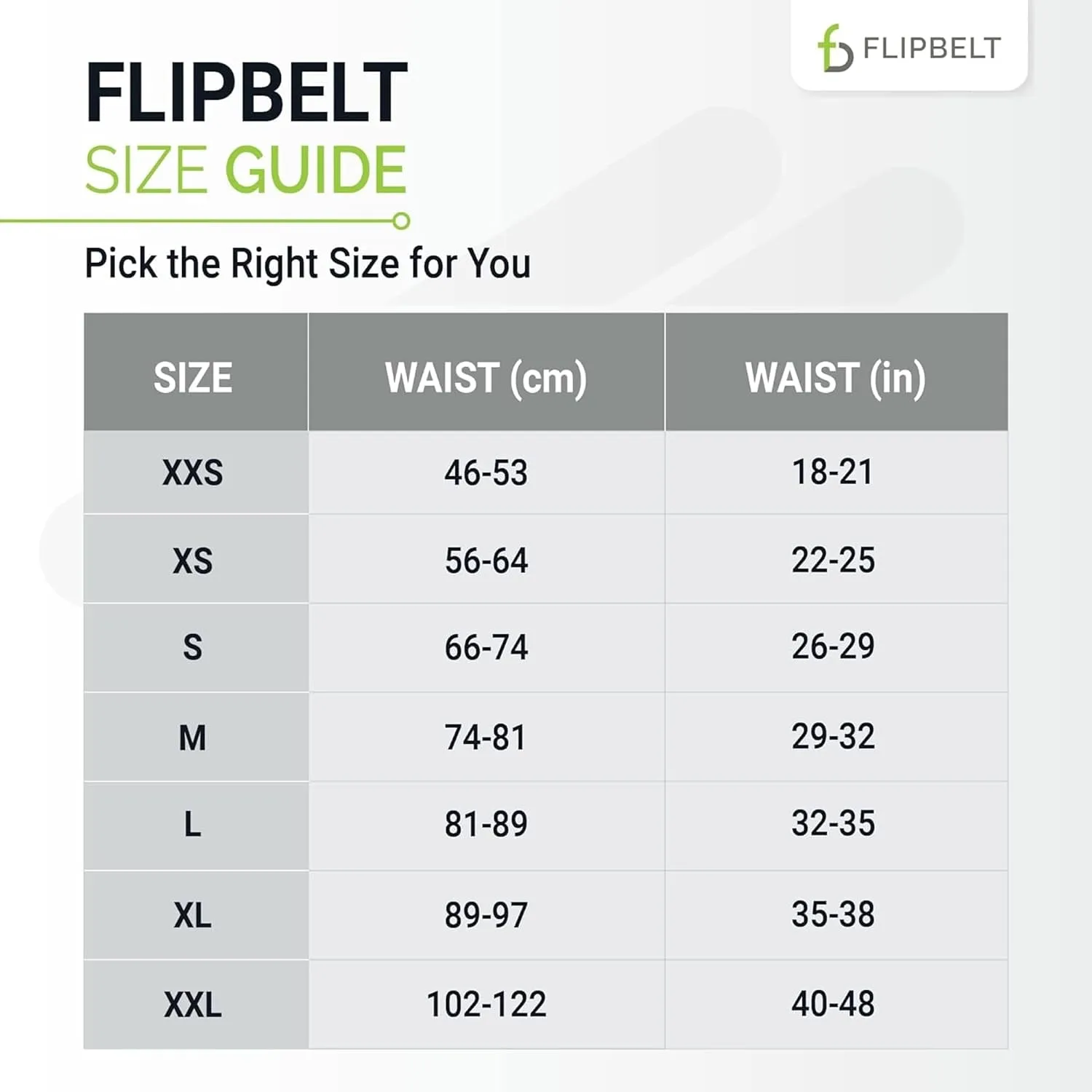 FlipBelt Zipper Running Belt