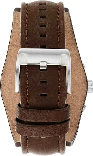 Fossil Coachman Quartz Chronograph Leather Watch for Men