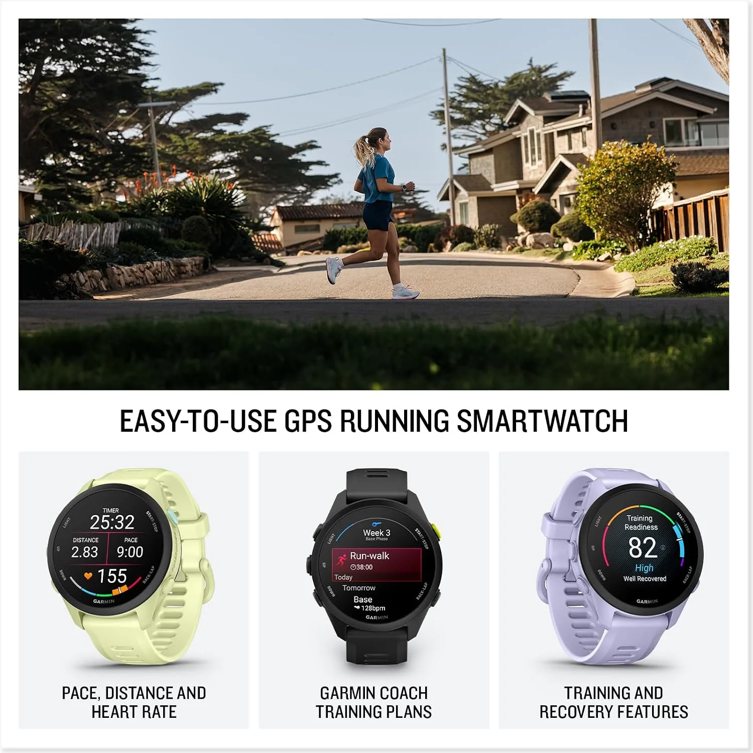 Garmin Forerunner 70 GPS Running Watch (43mm)