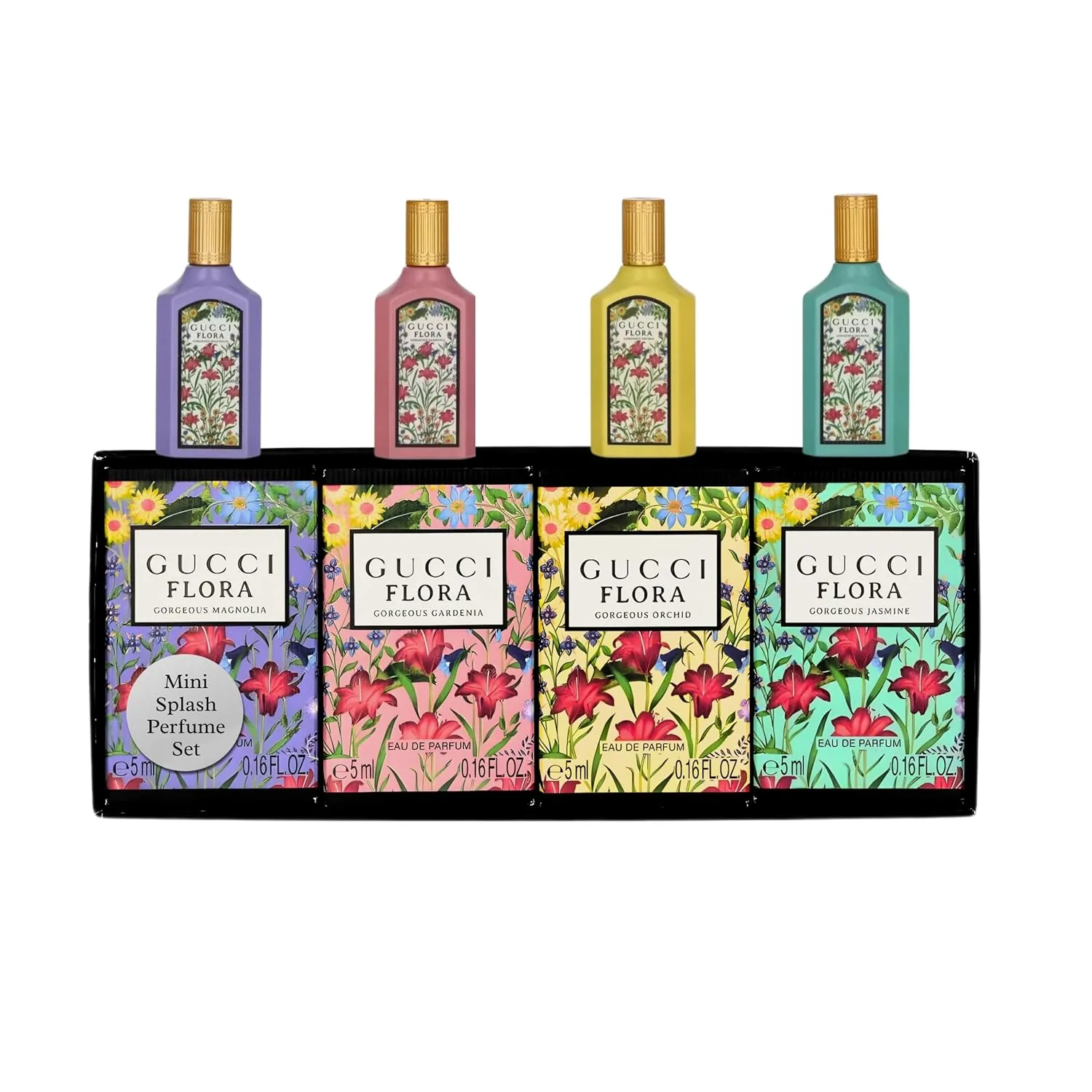 Gucci Flora Perfume Gift Set Travel EDP Splash Collection