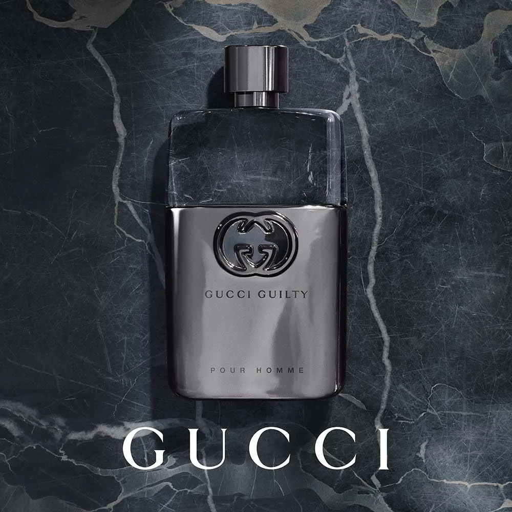 Gucci Guilty by Gucci for Men Eau de Toilette Spray, 3 Fl Oz