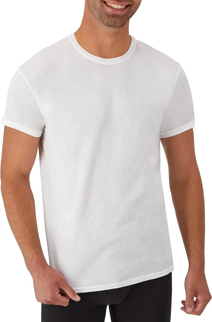 Hanes Men's Undershirt Packs, Stay-Tucked Cotton Undershirts