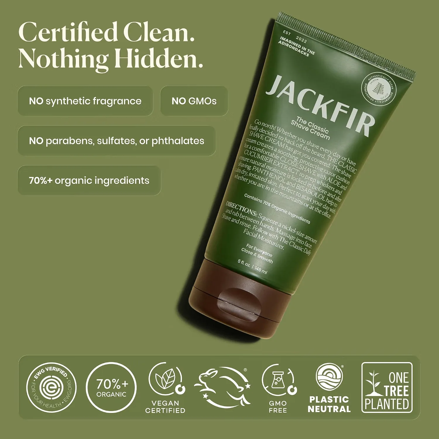 Jackfir The Classic Shave Cream