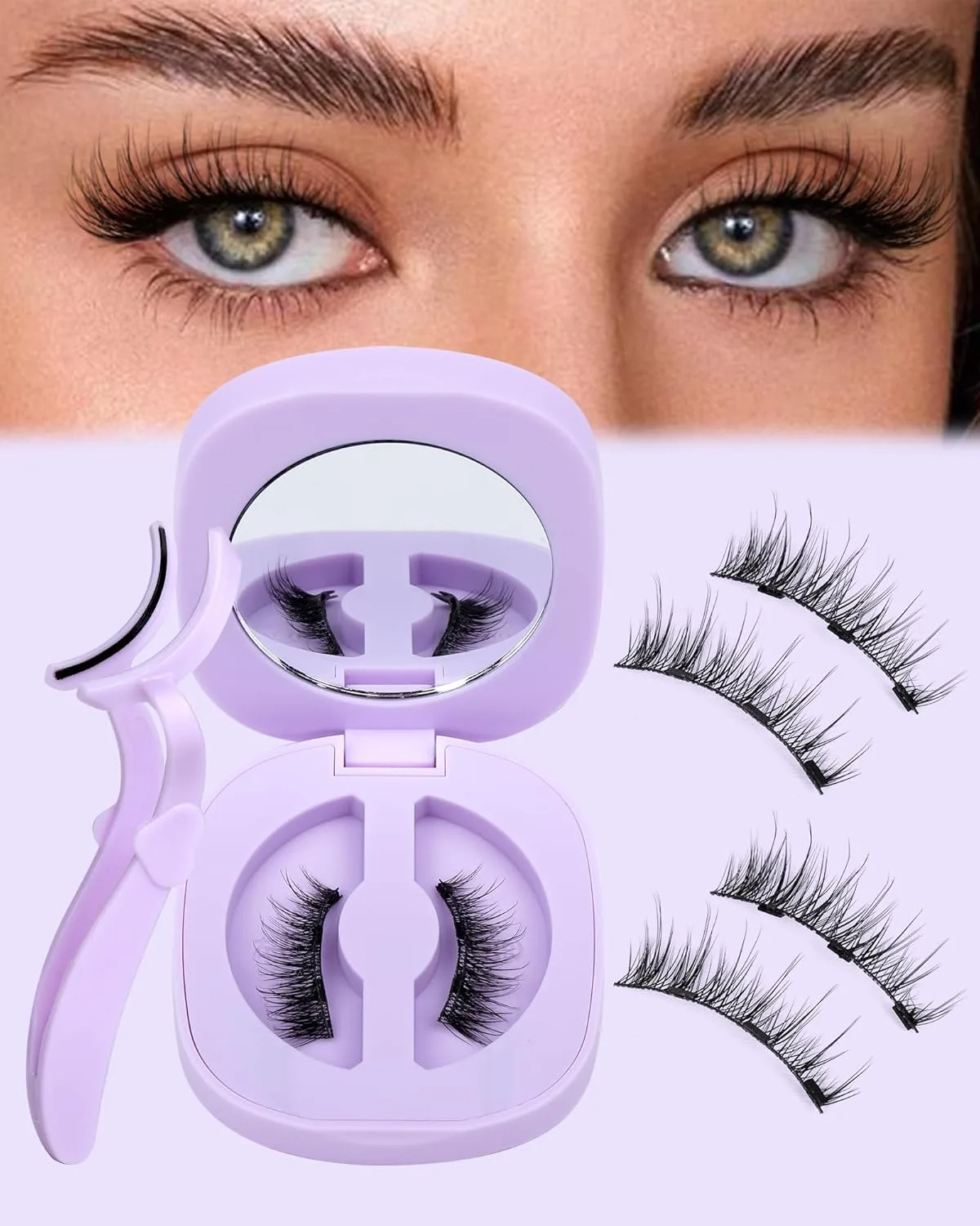 Cat Eye Magnetic Eyelashes by JIMIRE