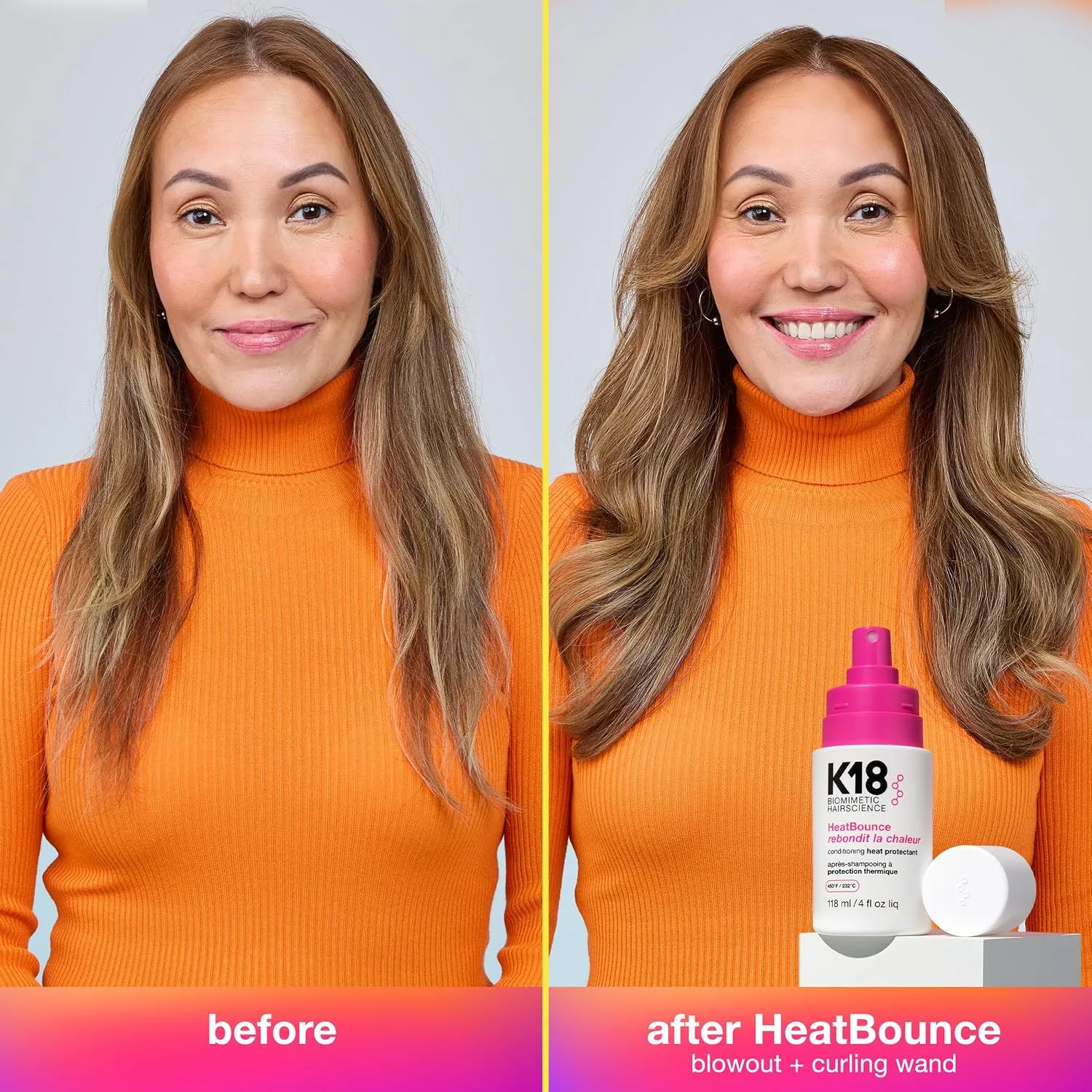 K18 HeatBounce Conditioning Heat Protectant Spray