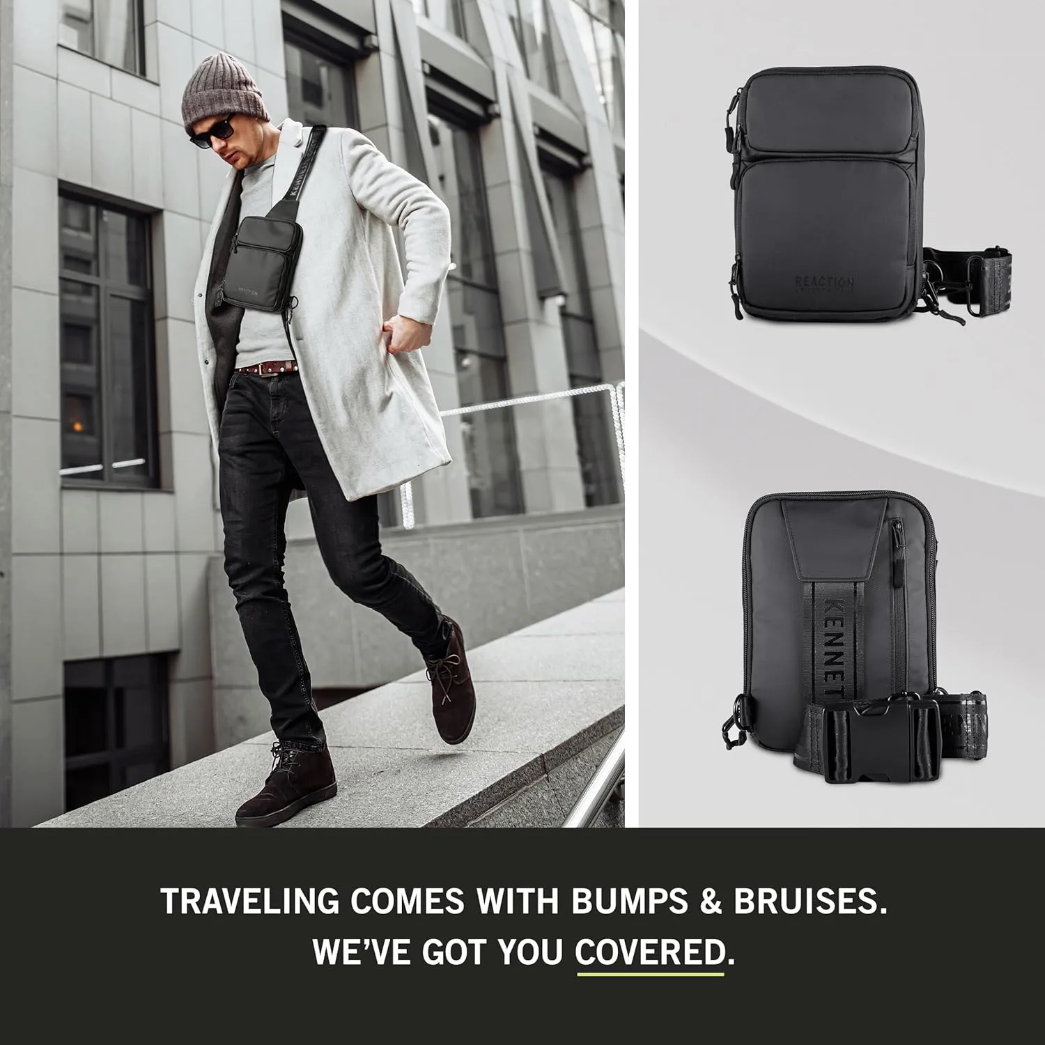 Kenneth Cole REACTION Ryder Tech Crossbody Bag