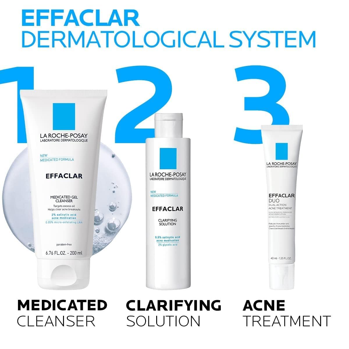 La Roche-Posay Effaclar Medicated Acne Face Wash