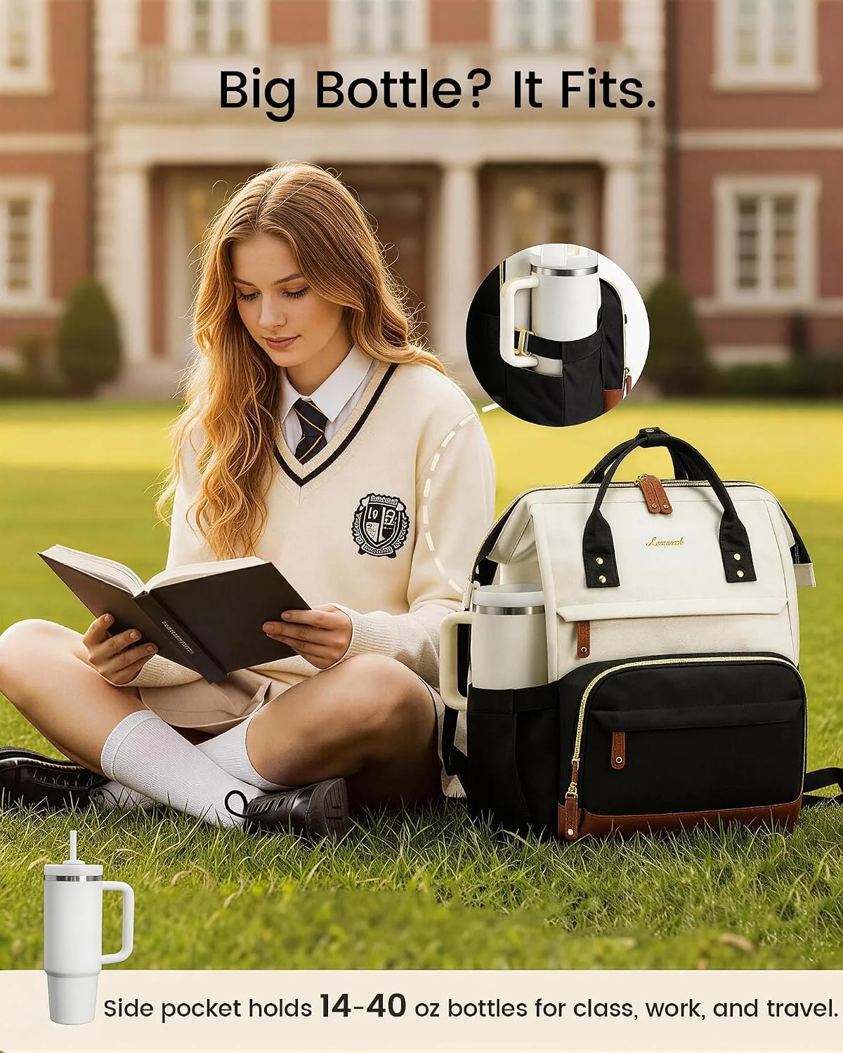 LOVEVOOK Laptop Backpack for Women 15.6 Inch