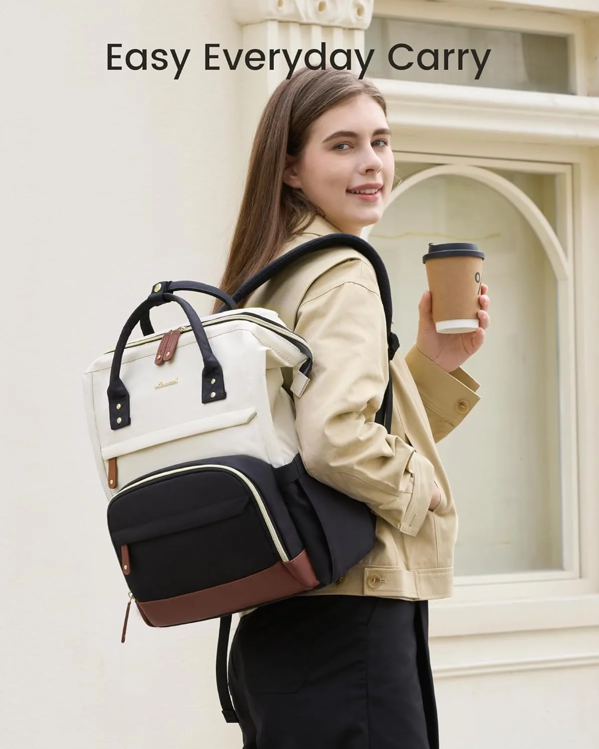LOVEVOOK Laptop Backpack for Women 15.6 Inch