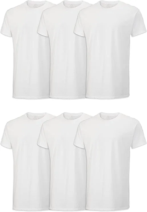 Fruit of The Loom Men's Crew Tee Undershirts