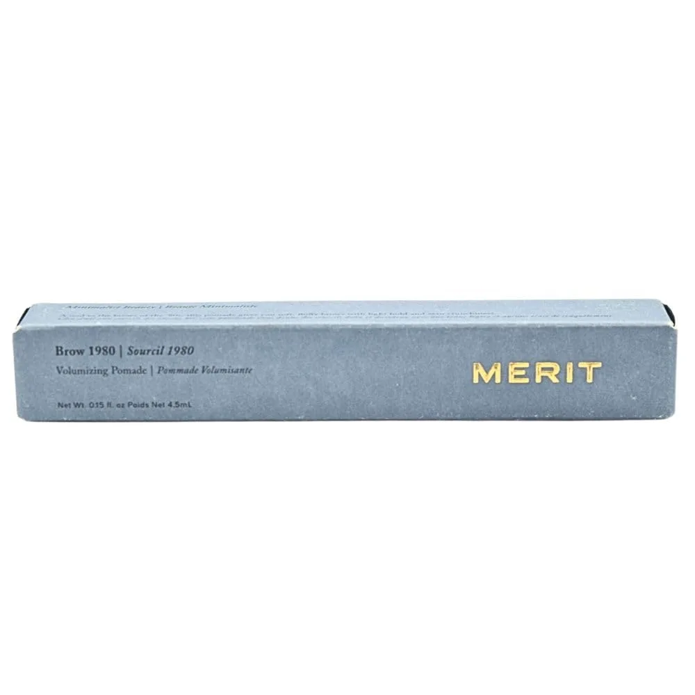 Merit Brow 1980 Volumizing Tinted Eyebrow Gel-Pomade