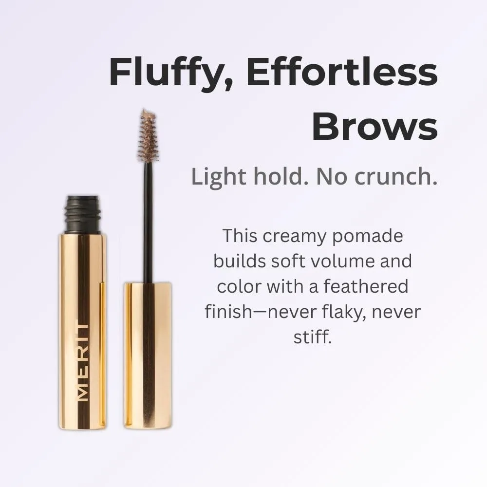 Merit Brow 1980 Volumizing Tinted Eyebrow Gel-Pomade