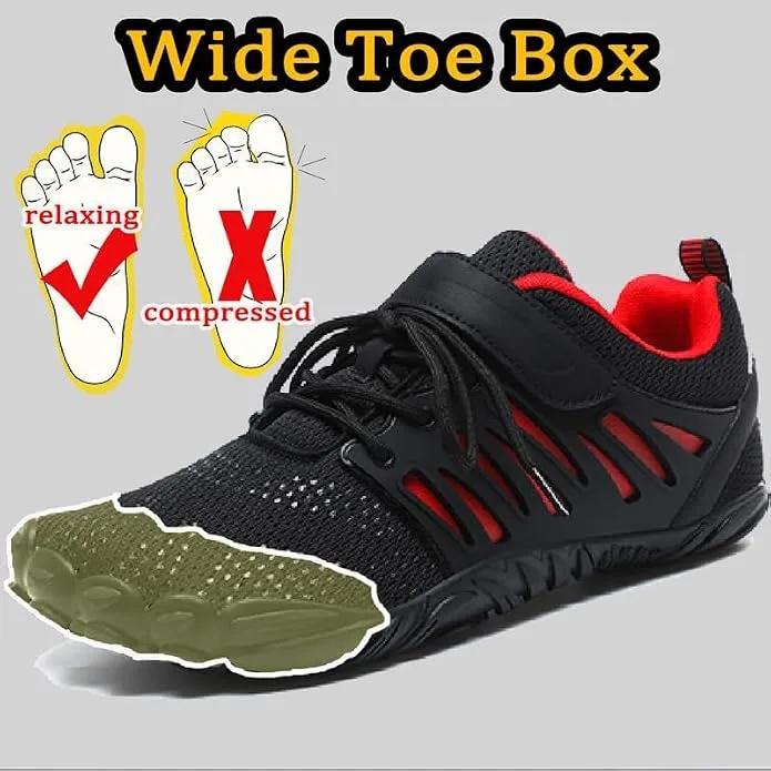 MIFAWA Barefoot Shoes Men Wide Toe Box Zero Drop